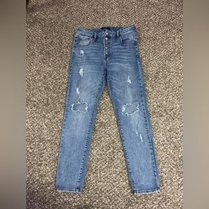 Aeropostale Ripped High Rise Jeggings